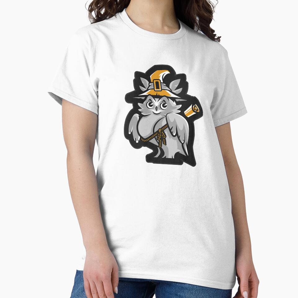 Cute Owl In A Hat Funny Design by joabaj