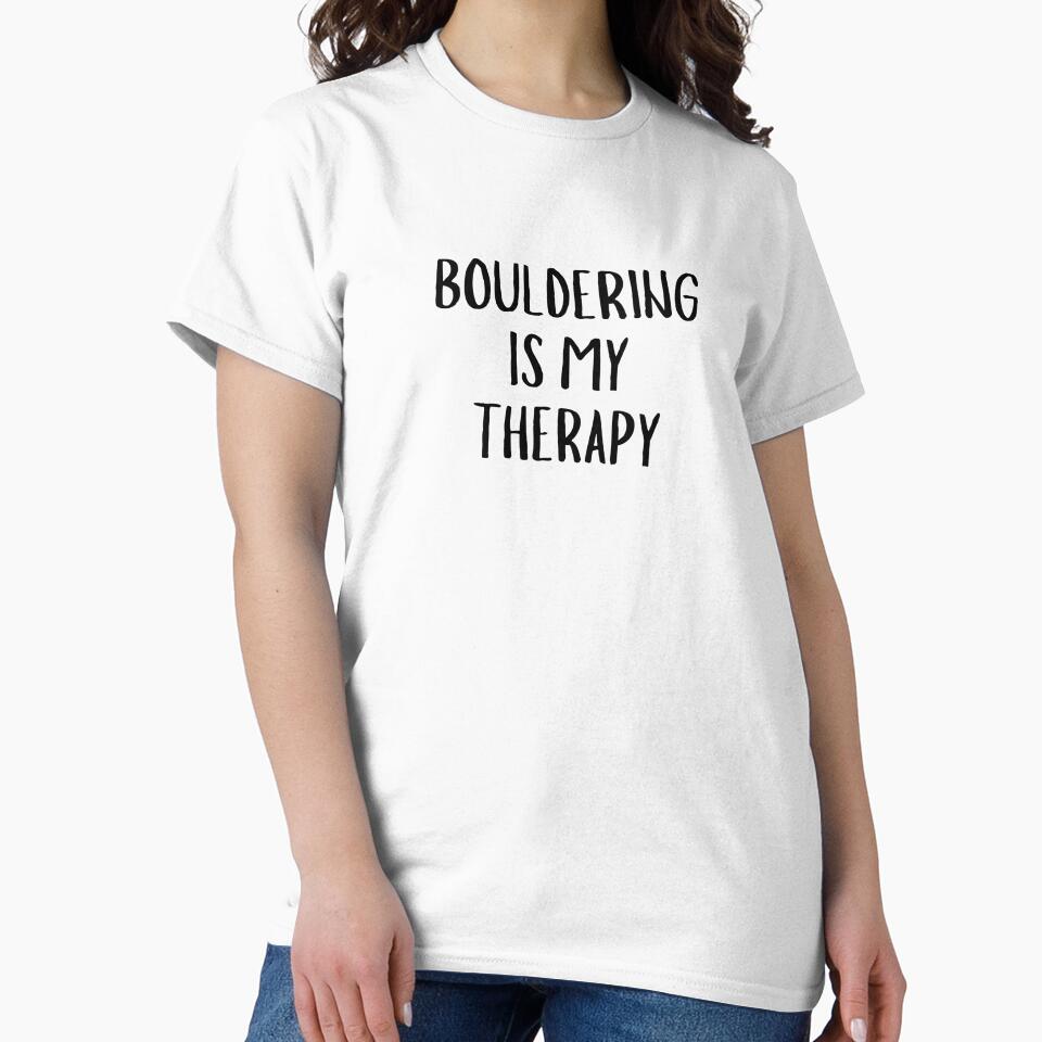 Bouldering is my Therapy by NanuWear