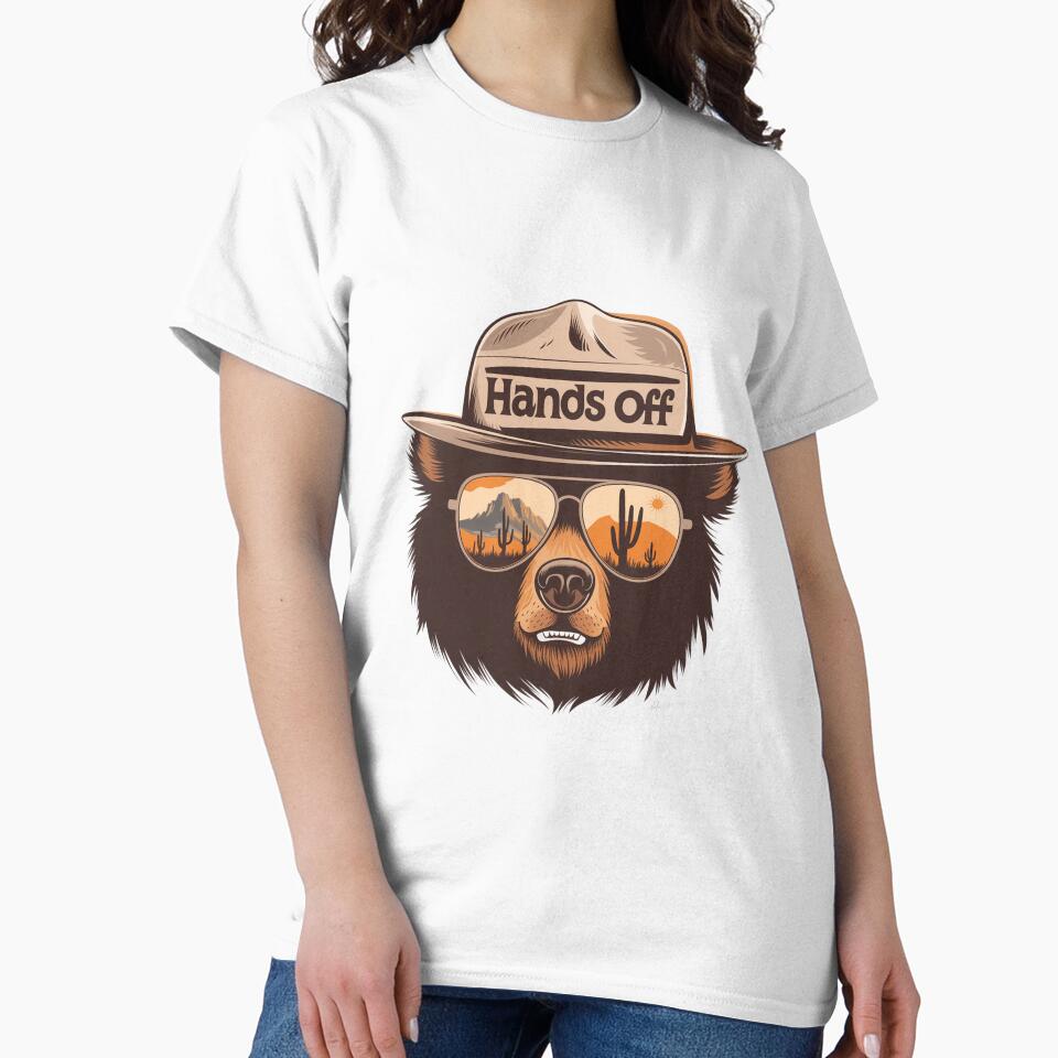 Hands off our national parks - us alt service bear resist save the nature protect trees by SkeletonsDanger