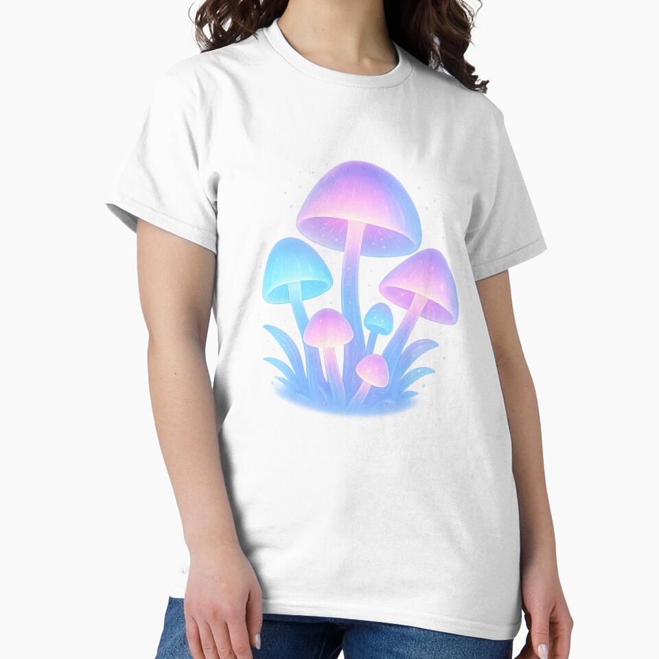 Dreamcore Glow Mushrooms by ArcadiaSilence