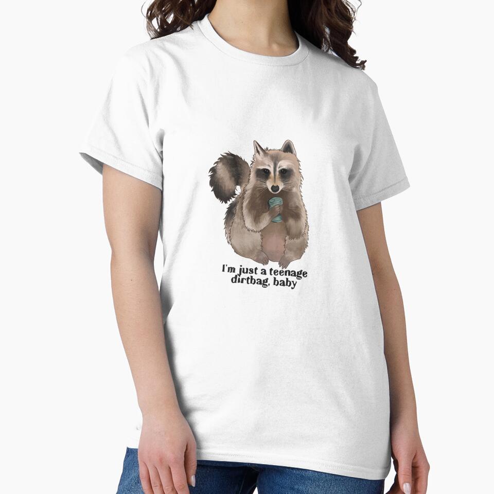 Raccoon Teenage Dirtbag by Sh00kspeared