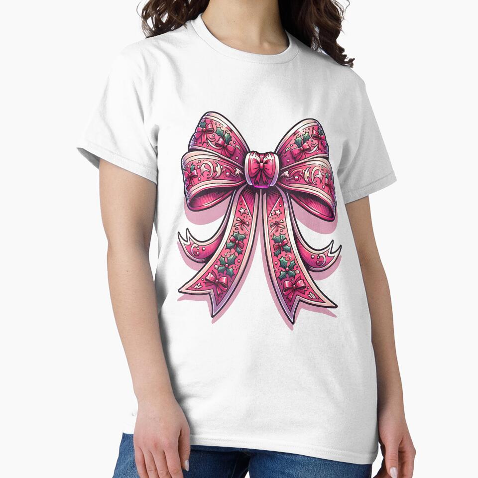 Girly Christmas Bow by artivibestudio