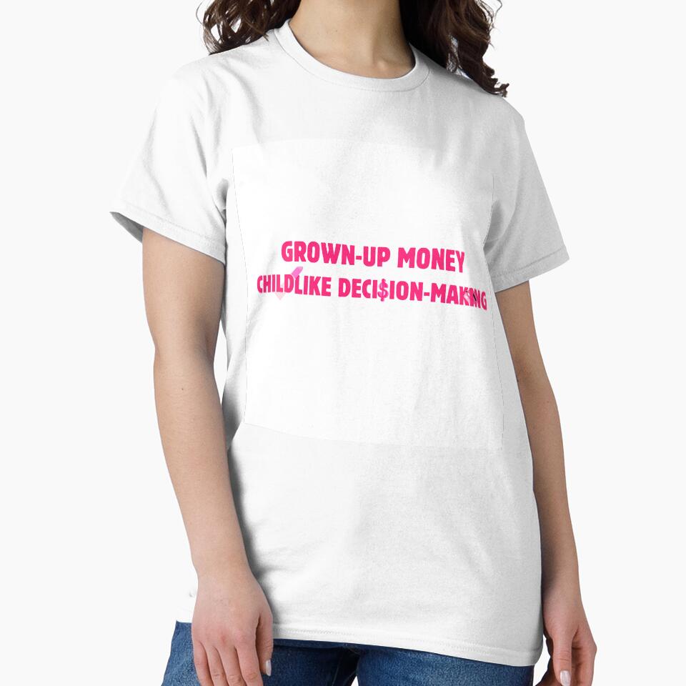 Grown-Up Money Childlike Decision-Making Sticker by GirlyVision