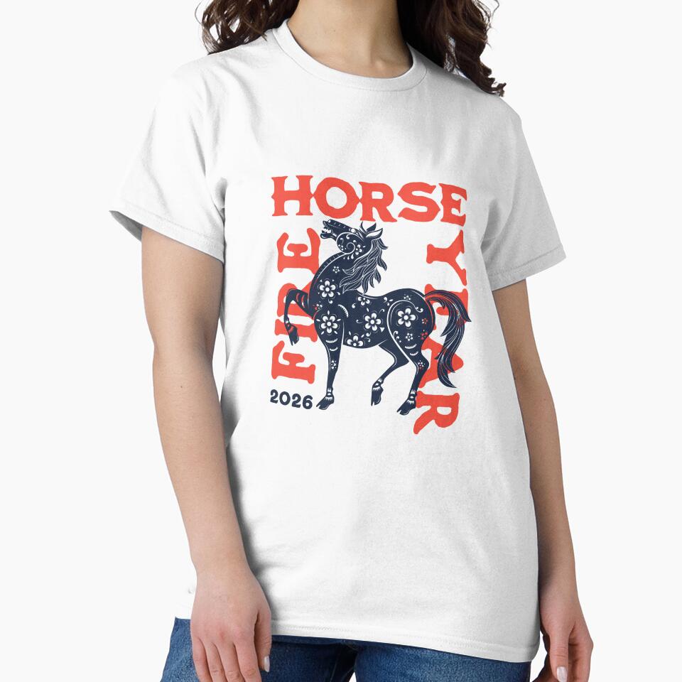 Year of the Horse 2026 | Chinese Zodiac Horse | Lunar New Year Gift | Chinese New Year Gift for Her | Chinese astrology by MakitoDesign