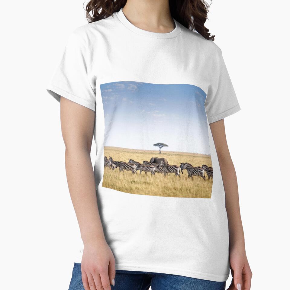 The Elephant in the Savanna by Collection de trésors