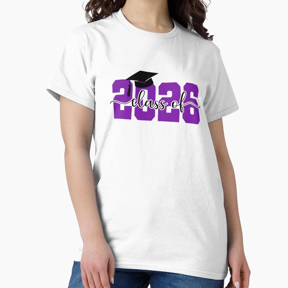 Class of 2026 Graduation Cap Purple Design Gifts by Maniutek