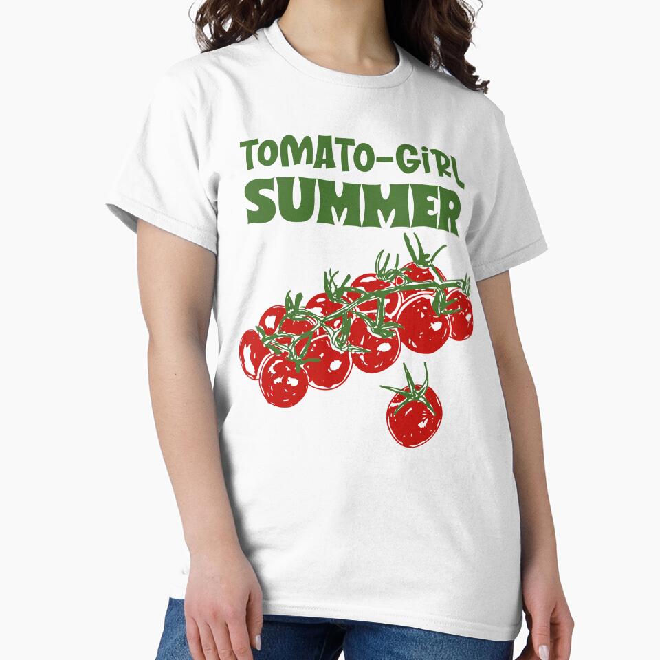 Tomato Girl Summer Illustration by MaiZephyr