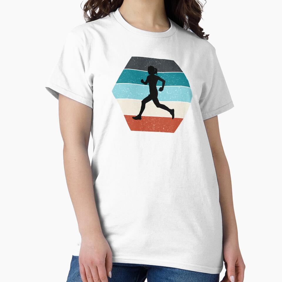 Run Free - Woman Runner by HeatherPore