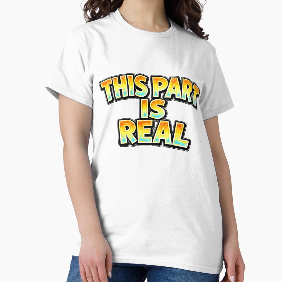 THIS PART IS REAL – hand drawn childlike typography by Mac Sketches