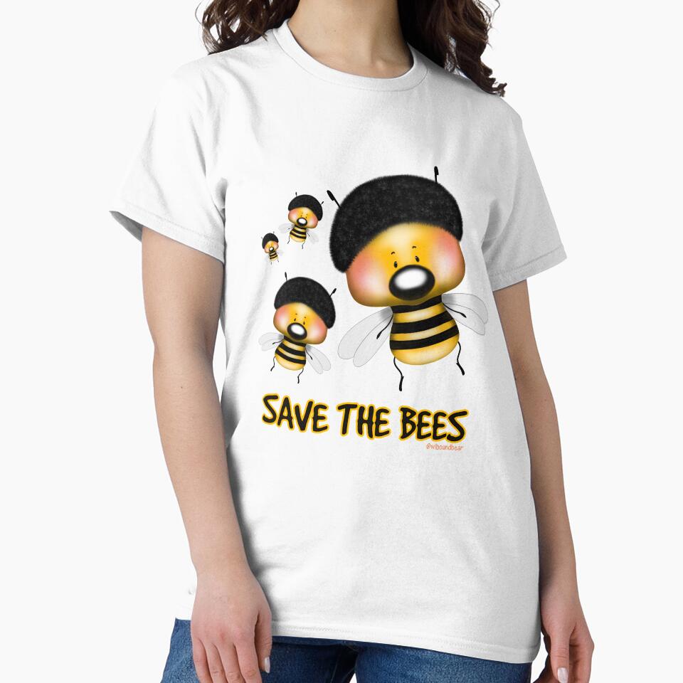 SAVE THE BEES by wiboandbear