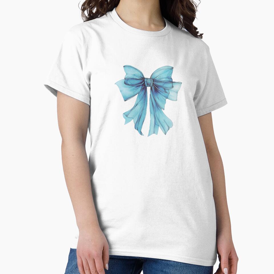 Blue coquette bow by AnnDart