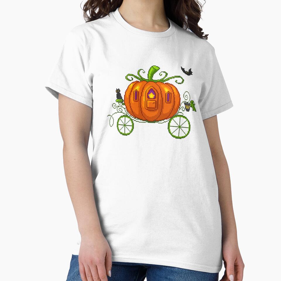Pixel Pumpkin Carriage by maicakes