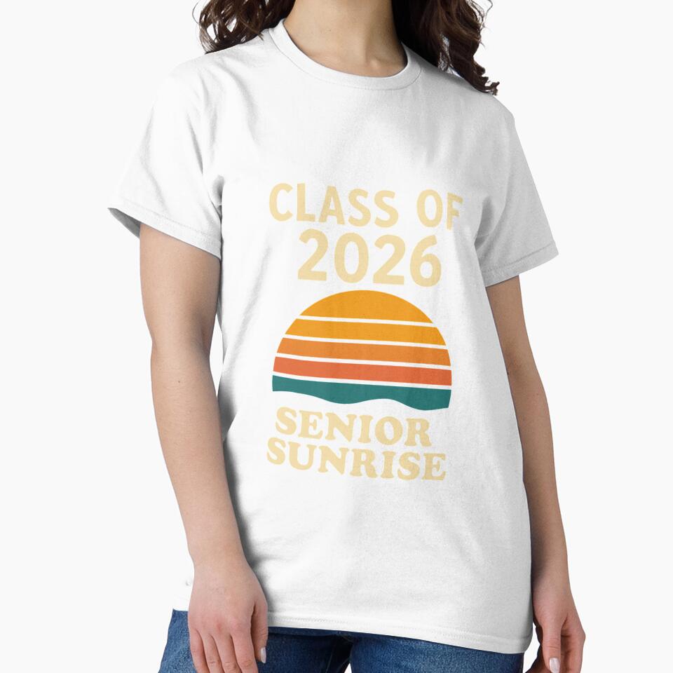 Class of 2026 Senior Sunrise – Vintage Graduation Design by SlomianyPisarz