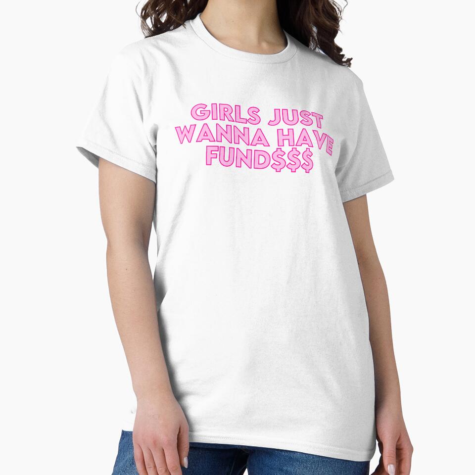 Girls just wanna have funds preppy pink by SUUSCK ★