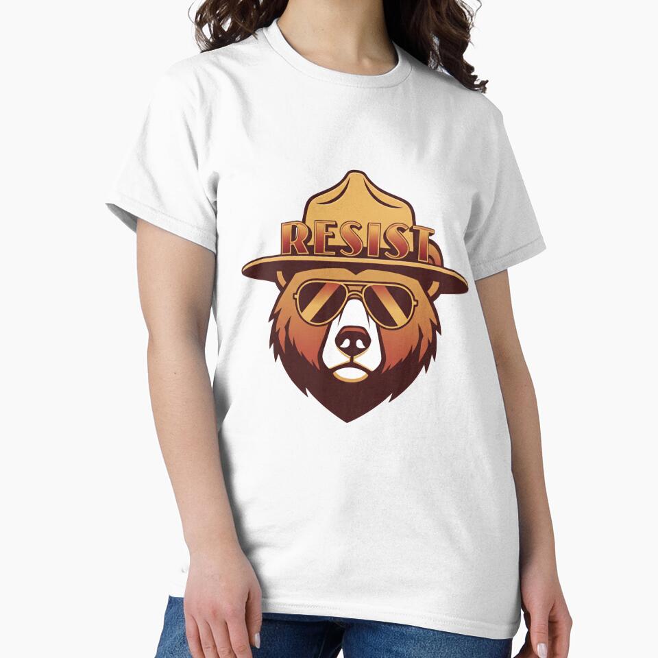 Protect Our National Parks Smokey The Bear Park Save Environment Bear Service Keep Wild by SimsimahLaughs