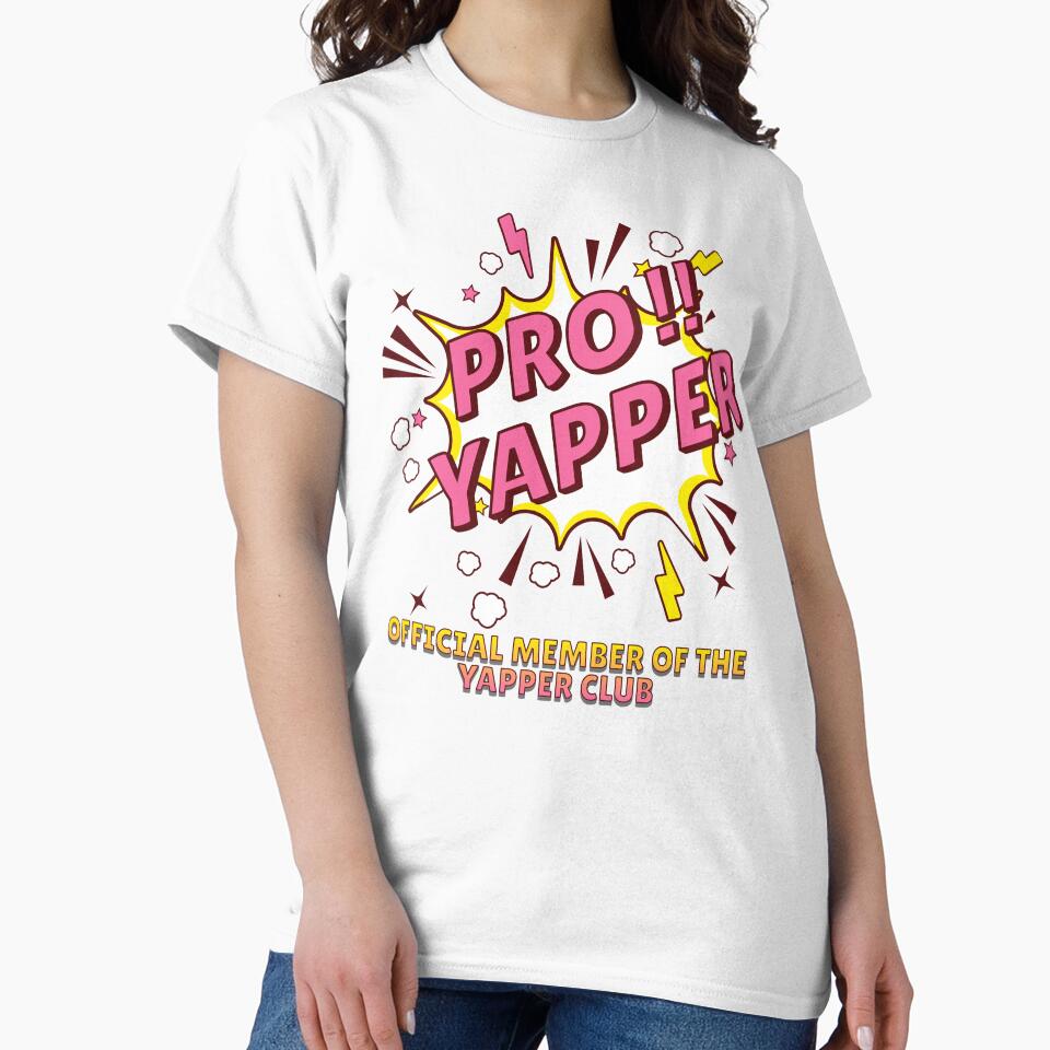 Pro!! Yapper Official Member Of The Yapper Club | Yapping | Certified by HosvPrint .s