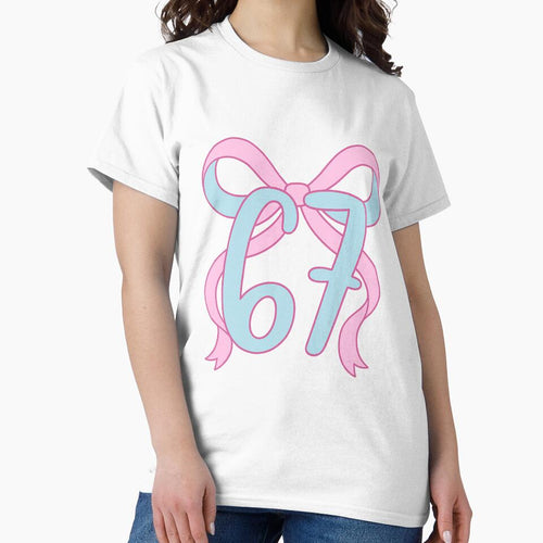 67 Coquette Bow Meme | Cute Pastel Aesthetic Funny Design by sssweetness