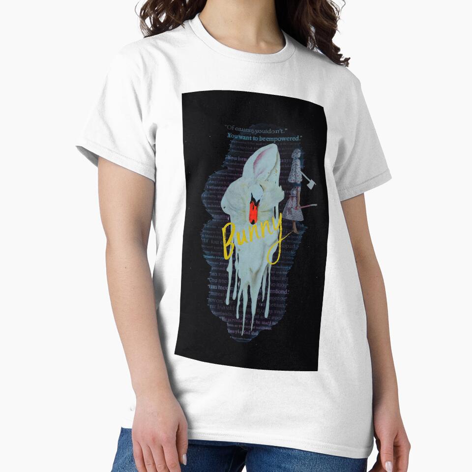 Melting Bunny - Cult Literary Horror Art by y2kponyclub