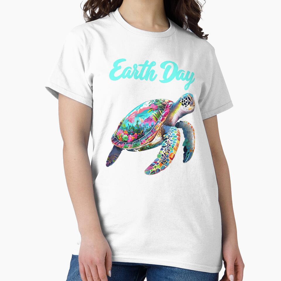Sea Turtle Earth Day Save The Earth by Blok45