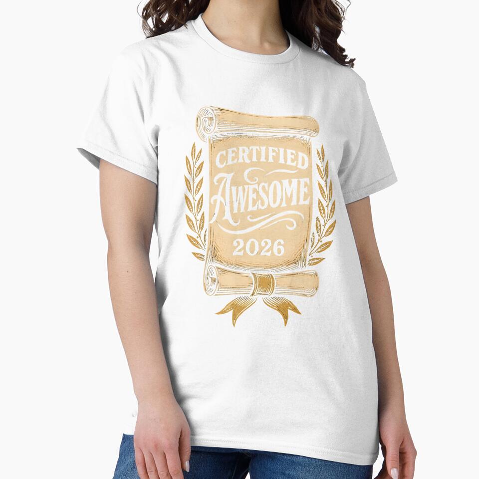 "Certified Awesome" Scroll by DarylWelsh2024