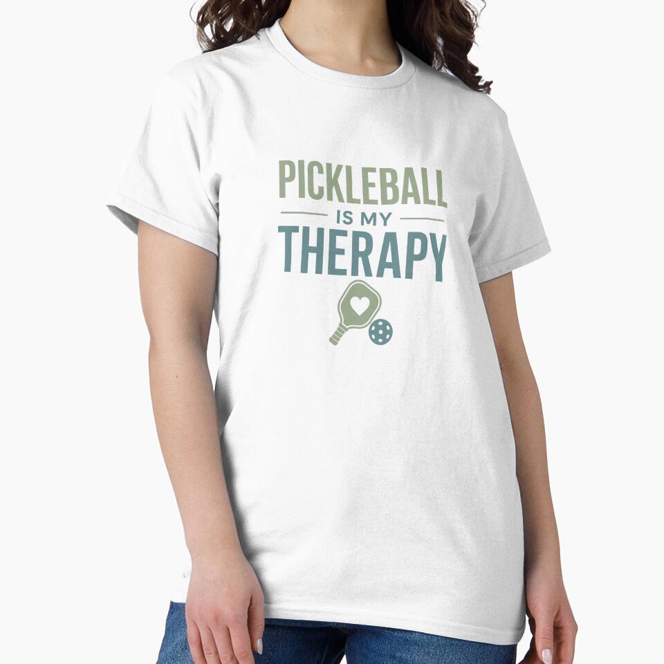 Pickleball Is My Therapy by EastEndTownie