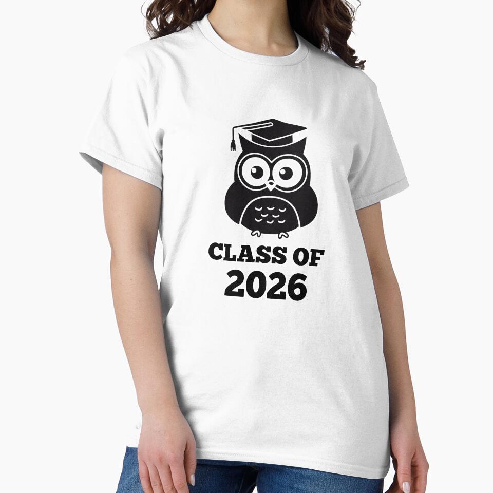 Class of 2026 Cute Graduation Owl by ThunderParrot