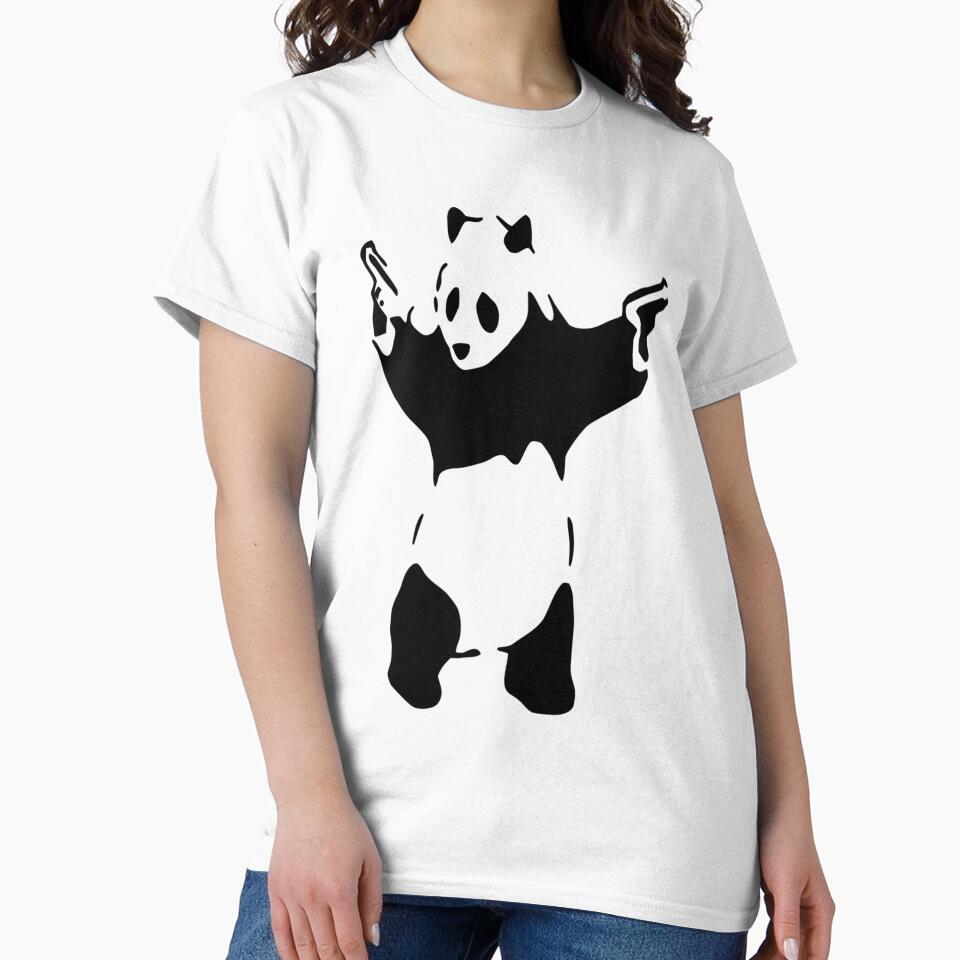 Banksy Panda by ShopArtBigBrot