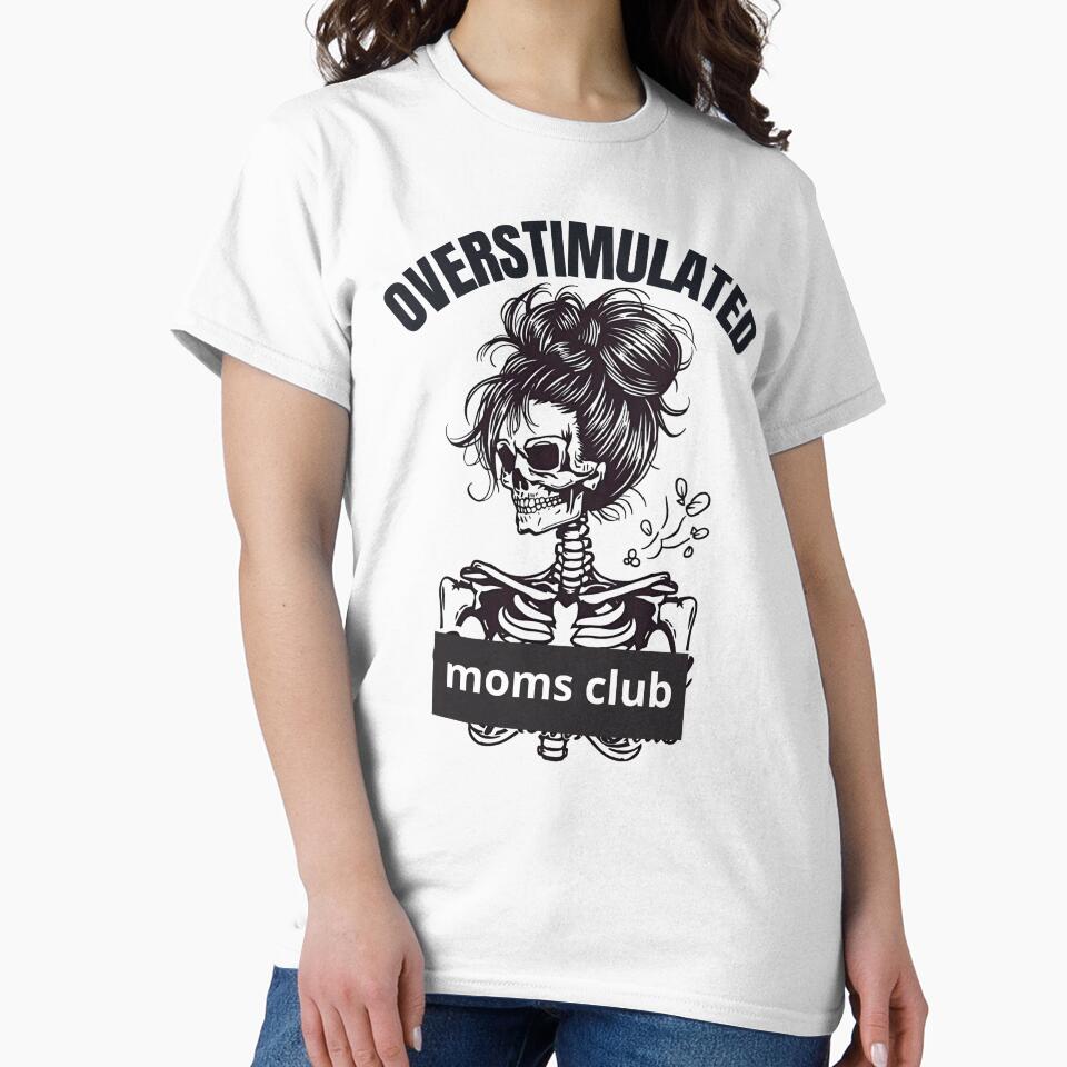 Skeleton of the Overstimulated Moms Club by zingbing