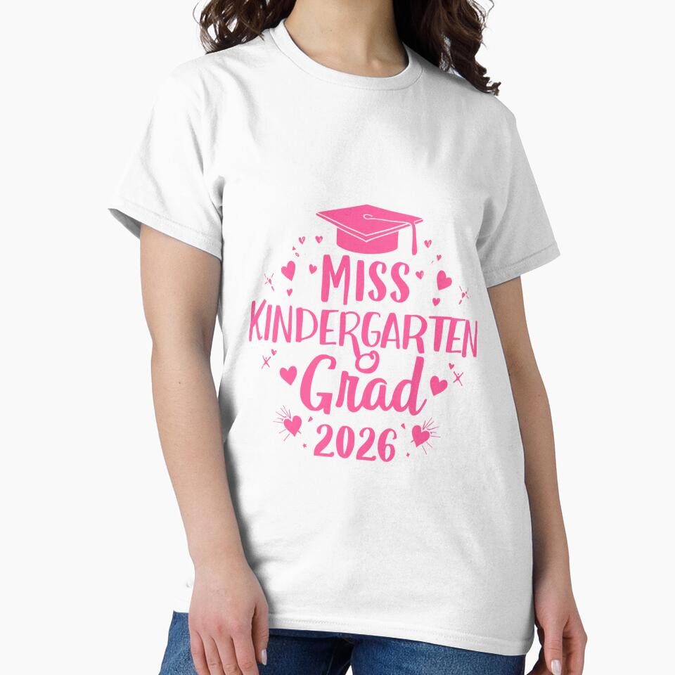 Miss Kindergarten & Grad 2026 Kindergartener Graduation Student by JonesFlora2025