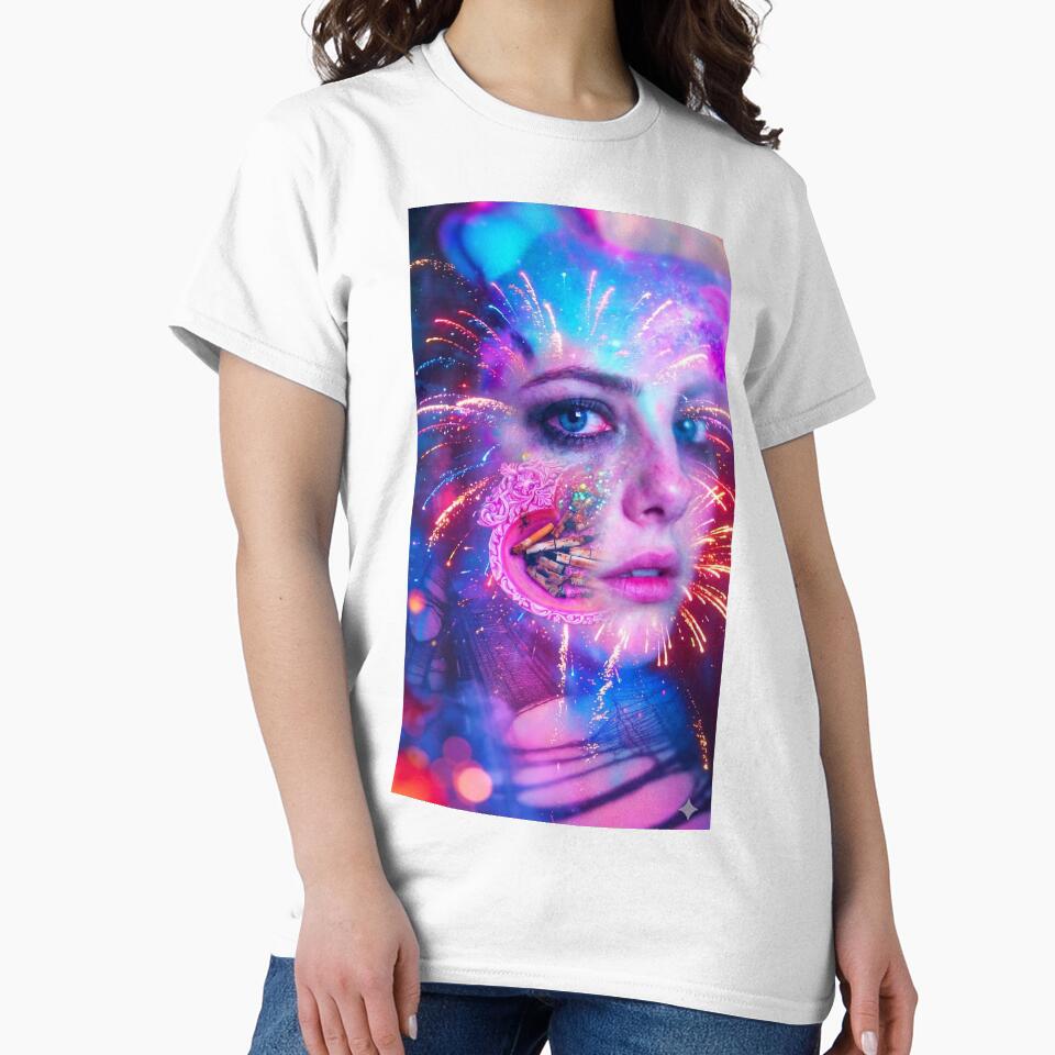Neon Glitch Effy Stonem Skins Portrait by y2kponyclub