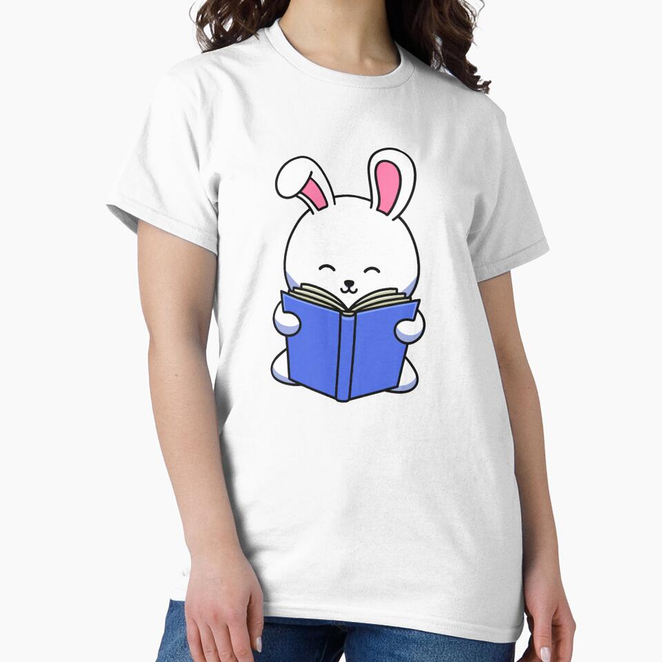 Storytime Bunny – Cute Reading Adventure Design by yogiskencing