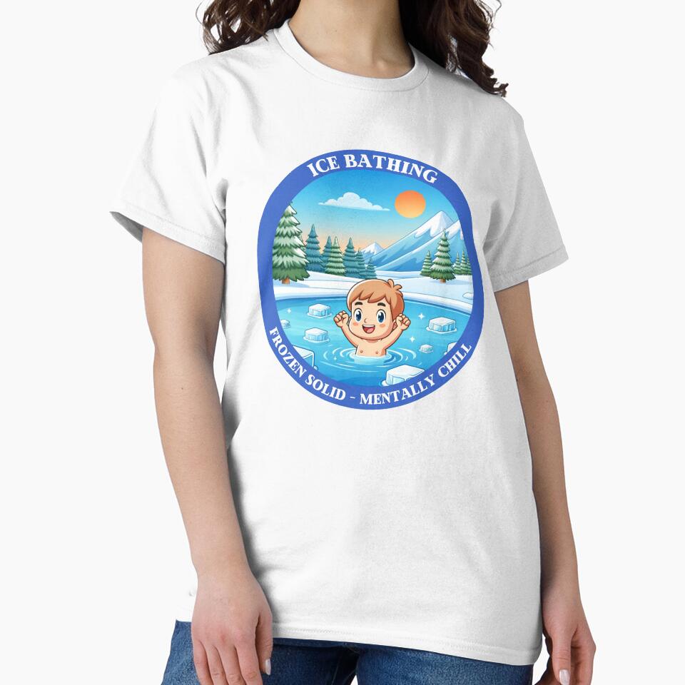 Cartoon Ice Bathing - Frozen solid, mentally chill by ElLocoMus