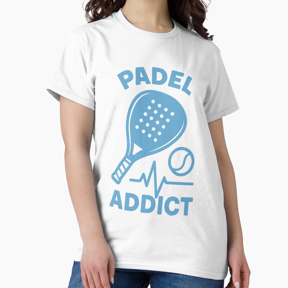 Padel Addict Padel Tennis Player Funny by LuminOrb
