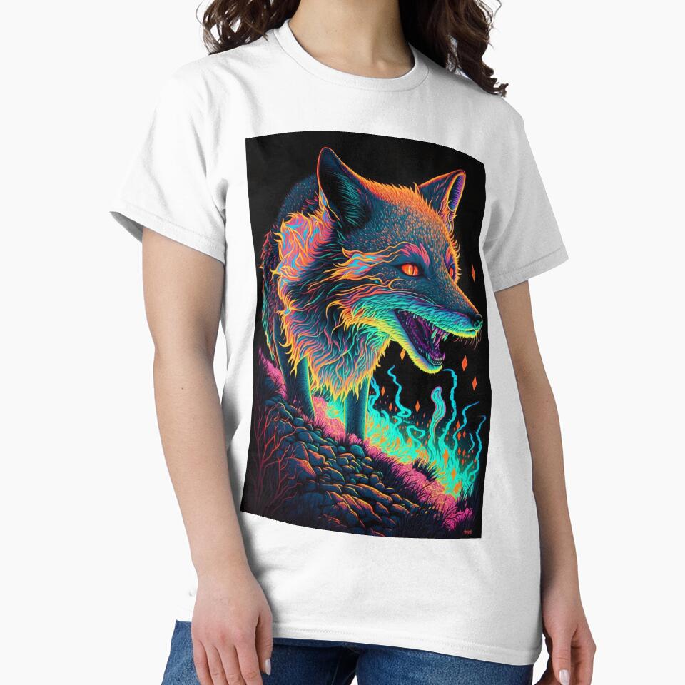 Psychedelic Fox by ResistNormality