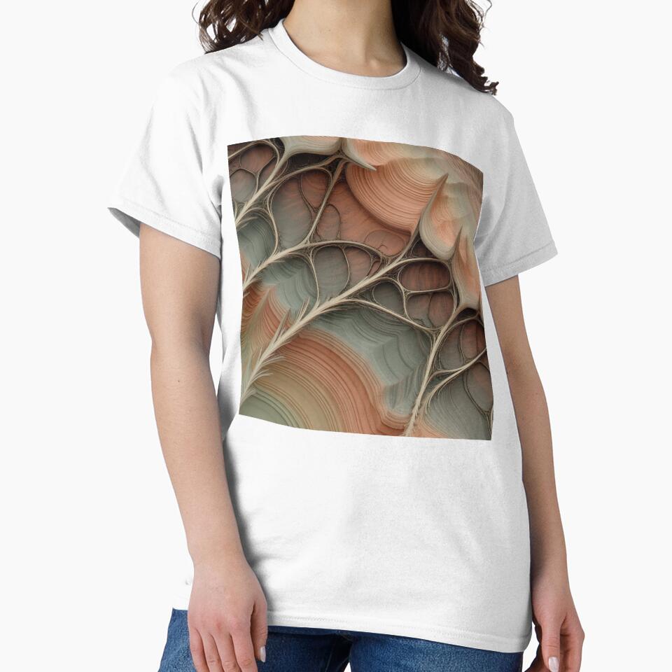 Fractal Organic Earth Veil in Layered Strata by Bilikaru