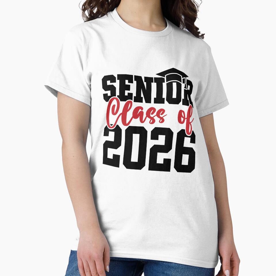Senior Class of 2026 Graduation Cap by designclub