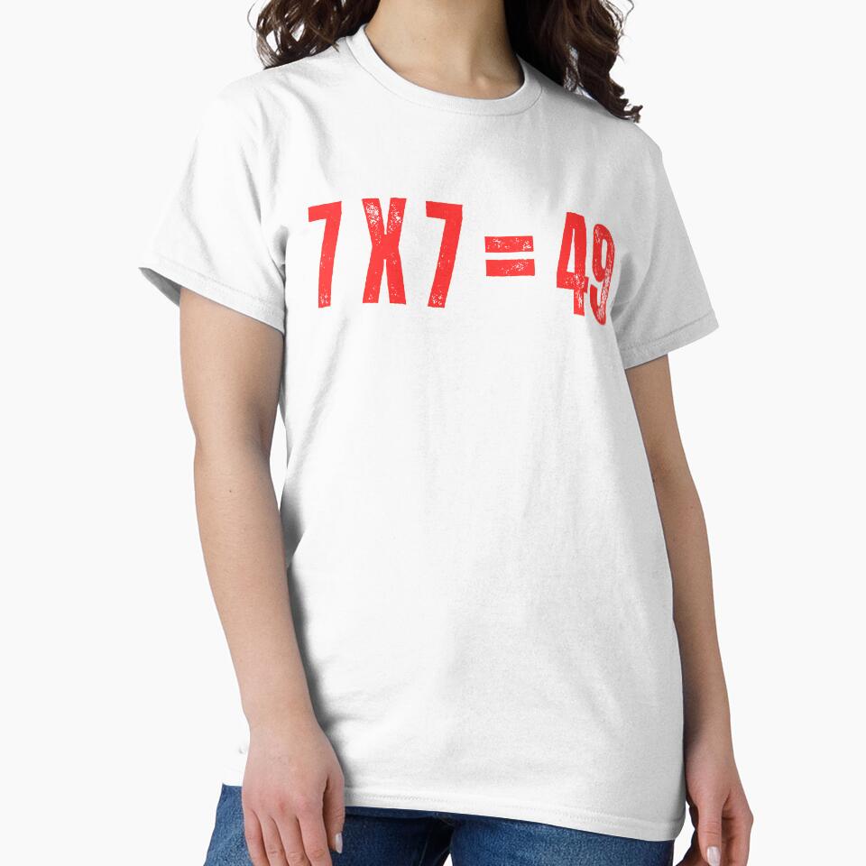 Funny Maths 7 x 7 = 49  Gen Alpha Meme by erozzz