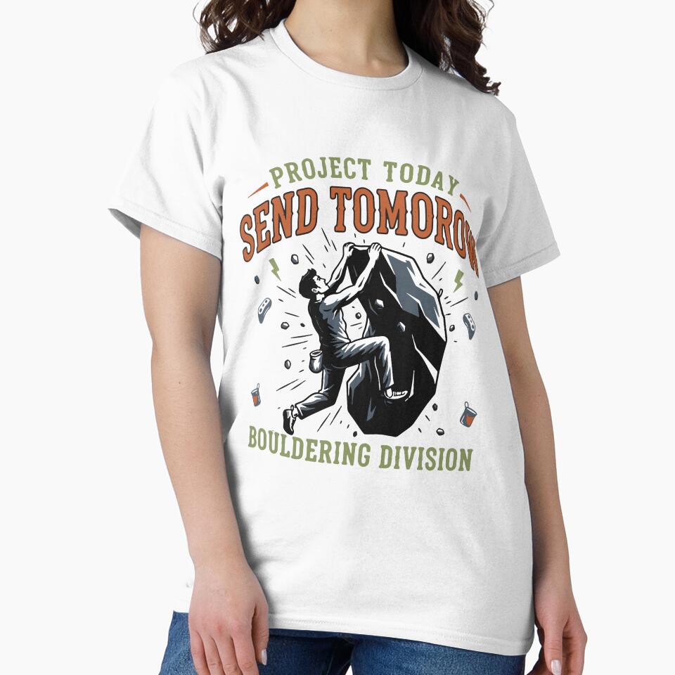 Project Today Send Tomorrow Bouldering Climbing by LuminOrb
