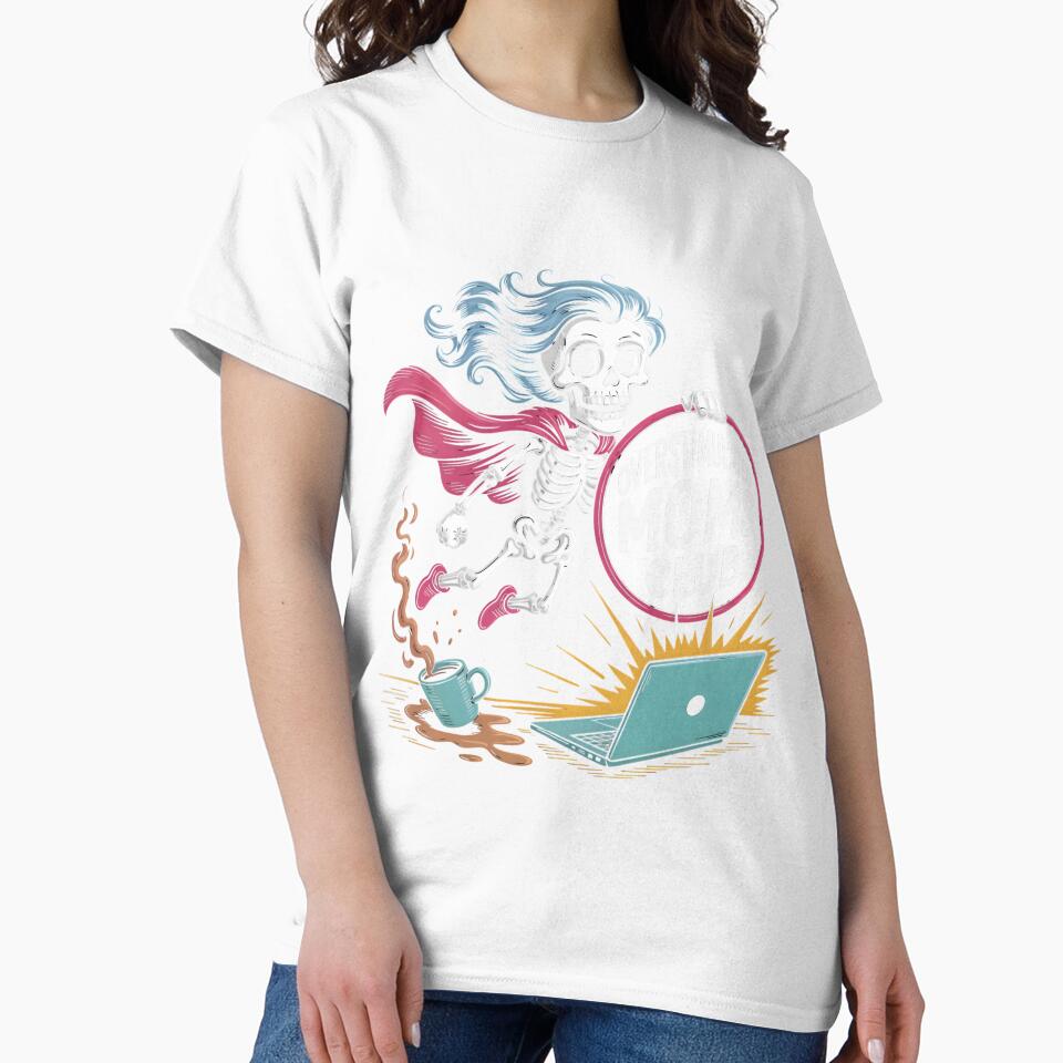 Overstimulated Moms Club Skeleton by UrbanHowlz