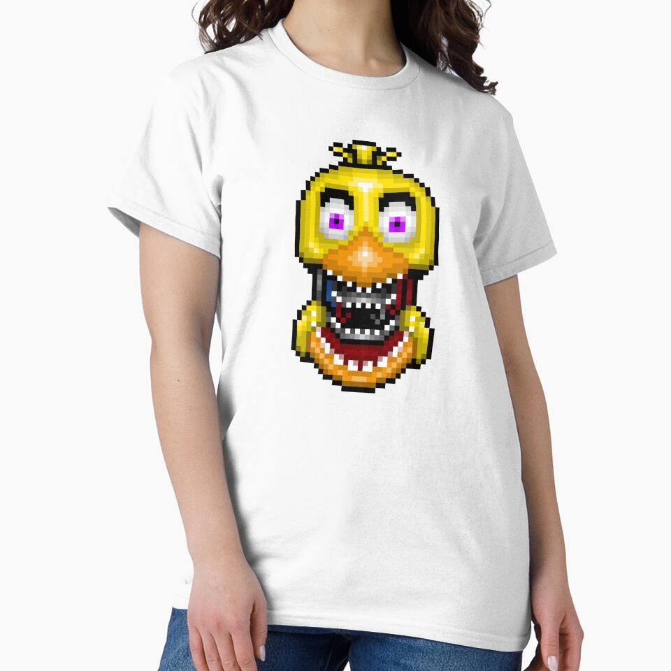 Five Nights at Freddy's 2 - Pixel art - Withered Old Chica by GEEKsomniac