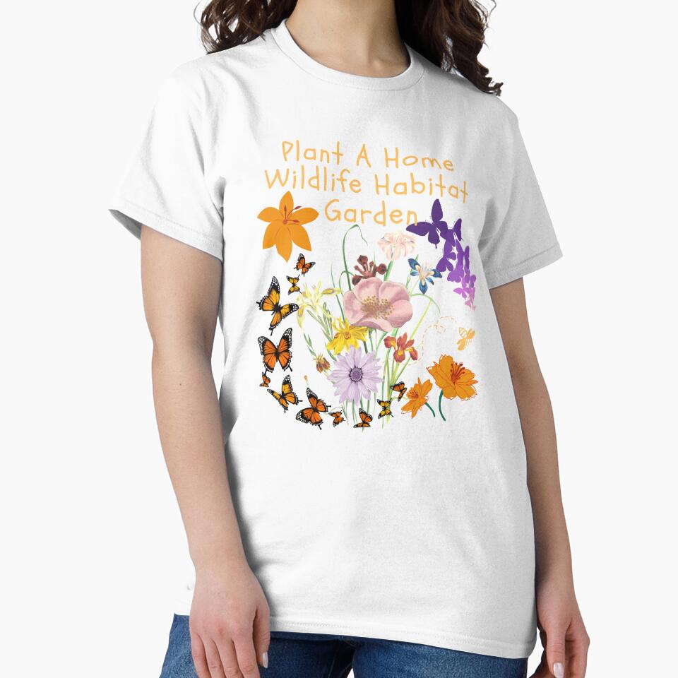 Plant A Home Wildlife Habitat Garden Colorful Design by EarthArtDesigns