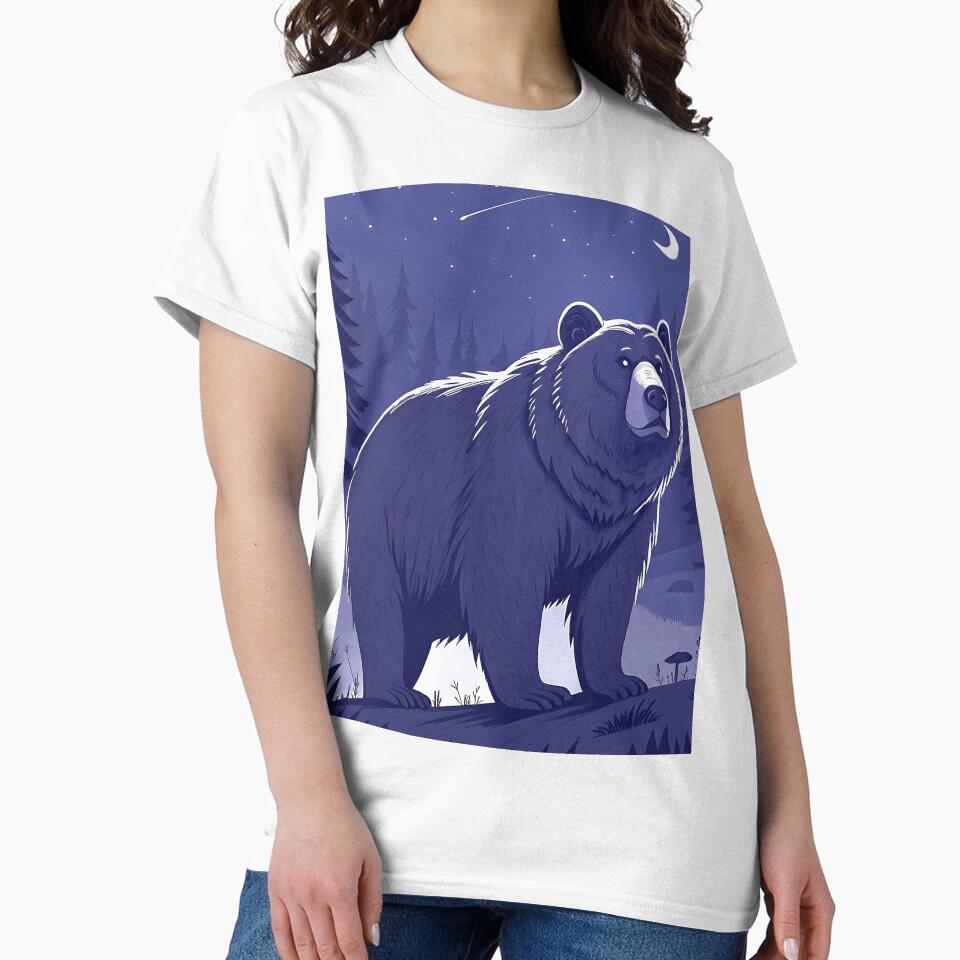 Moon Wildlife Illustrations Animal Art Nature Creature by ART ATTACK ZONE