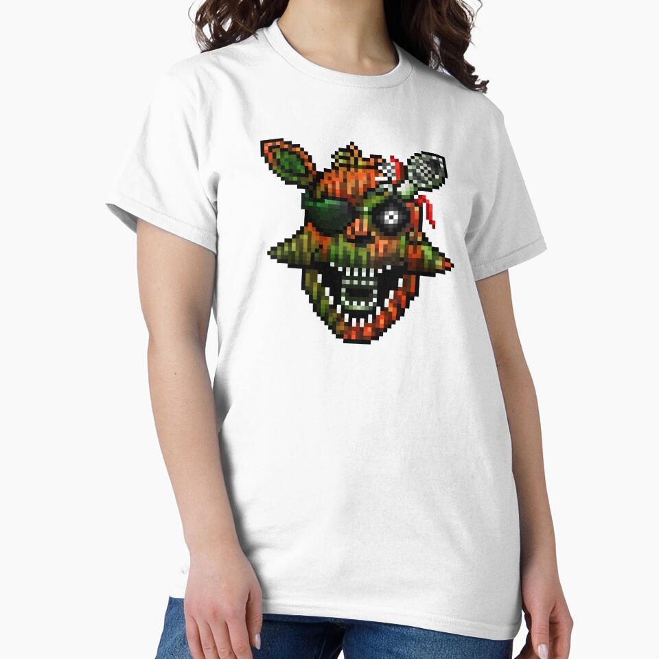 Five Nights at Freddy's 3 - Pixel art - Phantom Foxy by GEEKsomniac