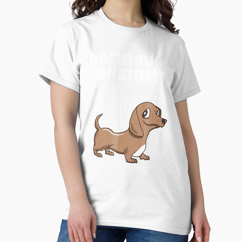 Anatomy of a Dachshund Funny Weiner Dog Lovers by NicoleStore