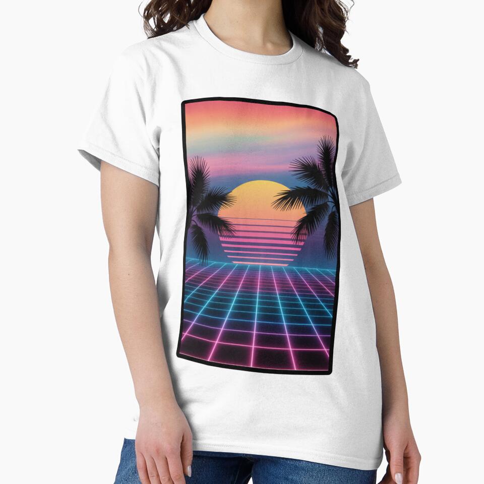 Retro-Cosmic Sunset by miriamo25