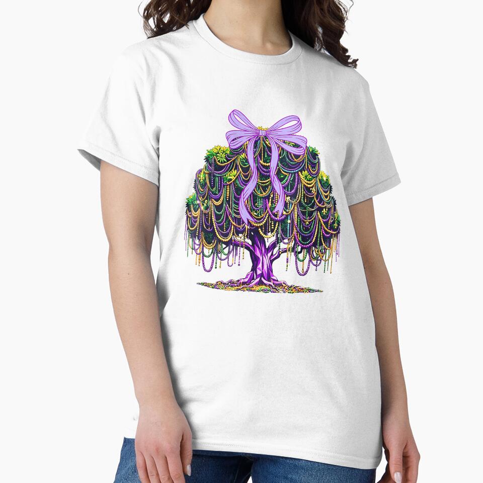 mardi gras Beads Tree coquette bow Girl Women Kid by Boutkimaewab