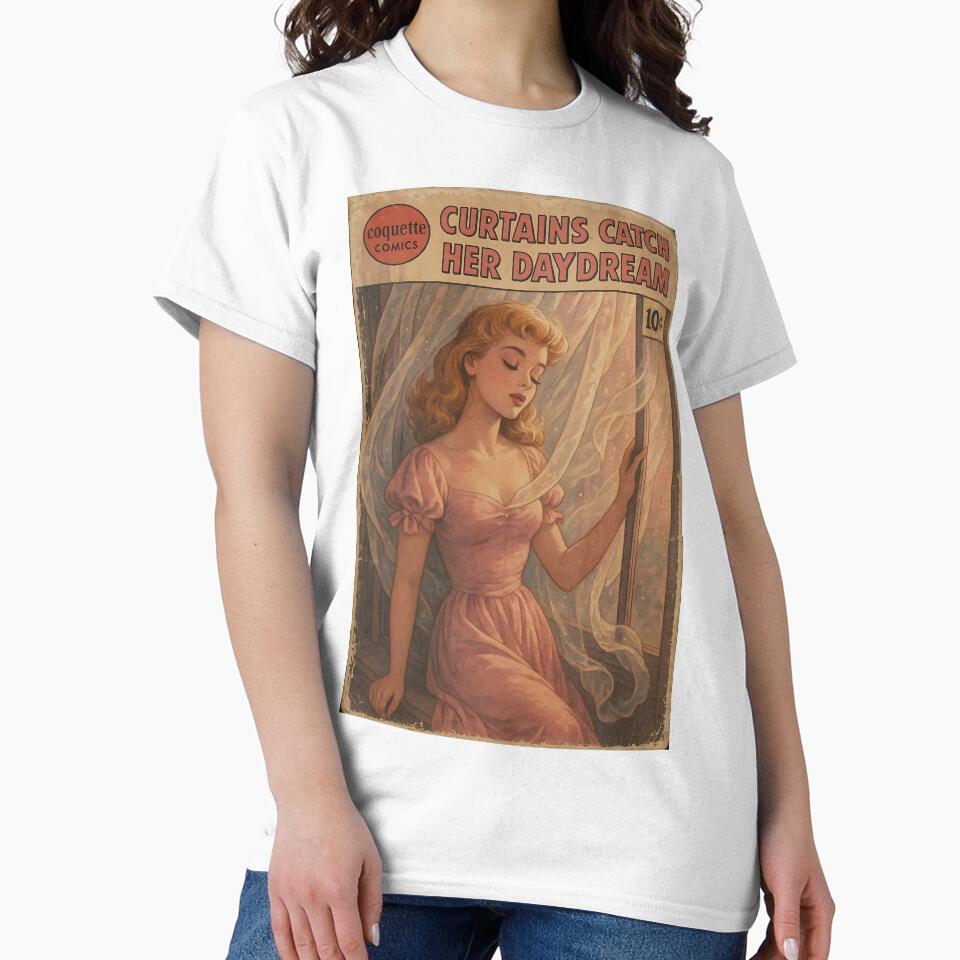 Dreamy Coquette: Curtains Catch Her Daydream by bapupa