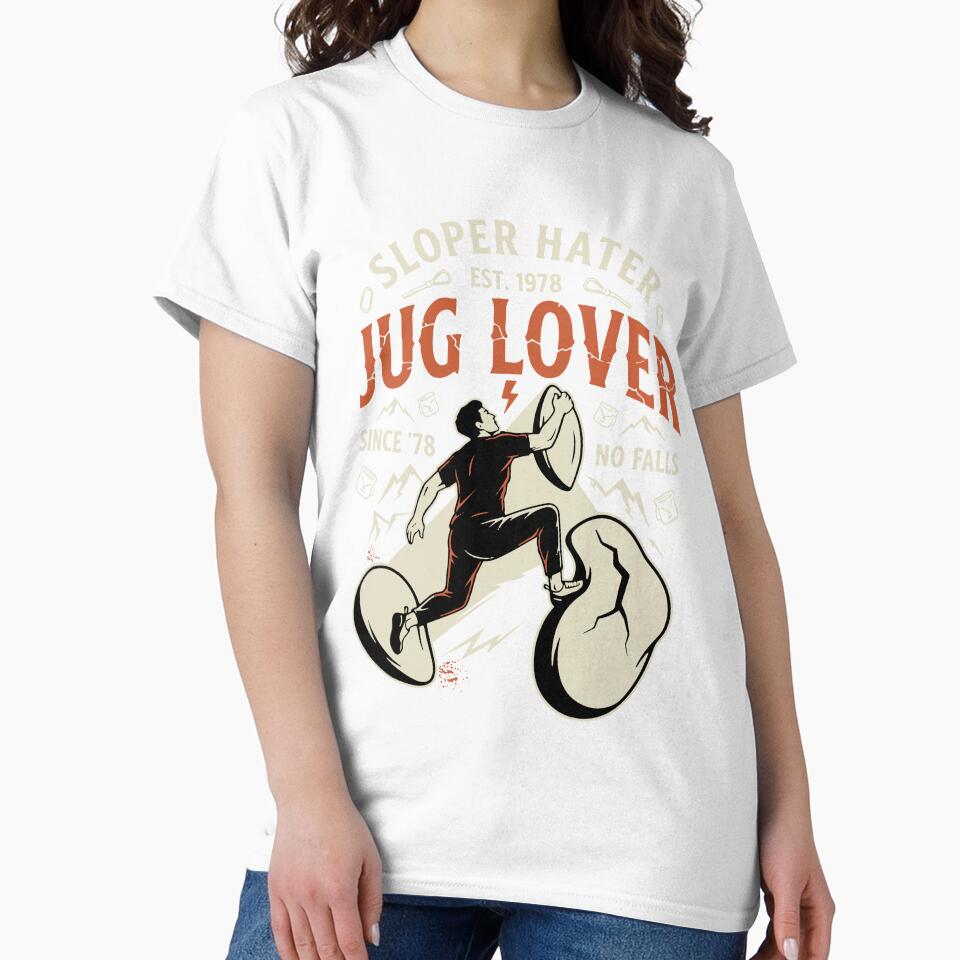 Sloper Hater Jug Lover No Falls Climbing by LuminOrb
