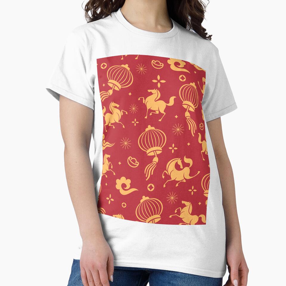 Happy Chinese New Year Fire Horse Design by AnimaliaStar