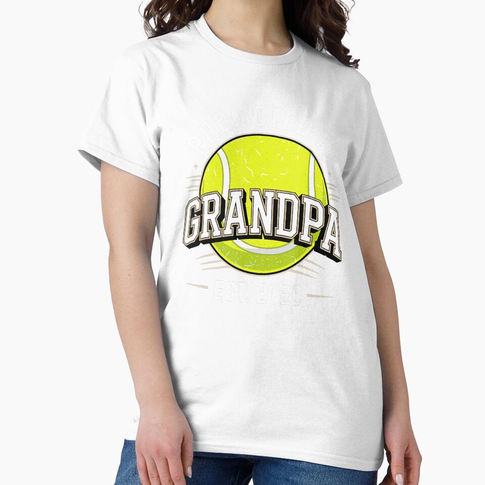 Promoted to Grandpa Est 2026 Funny Grandfather Announcement by WayTBeenkenArt